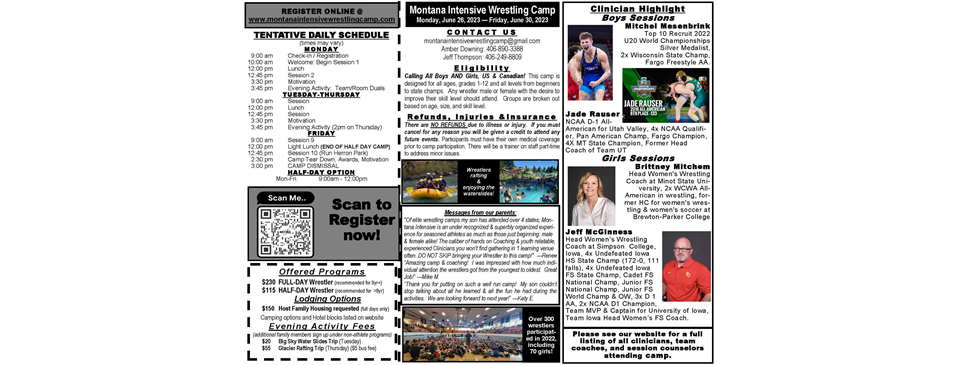 2023 Flyer